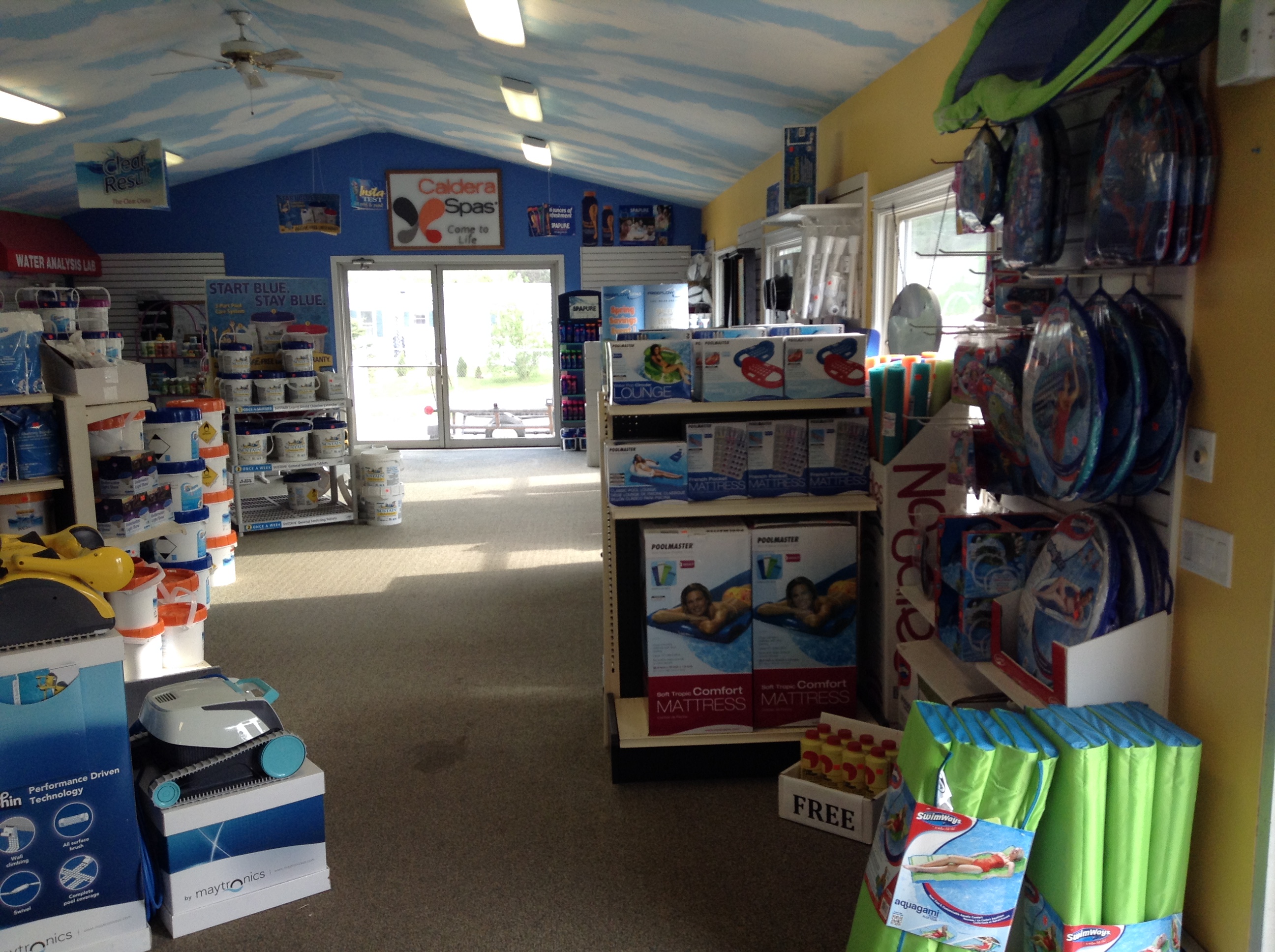 Store Pictures Merit Pools & Spas