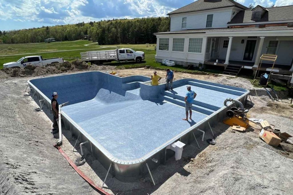 Pool Liner Problems Pool Liner Repair in Central Maine | Merit Pools & Spas